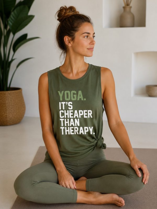 Yoga Therapy Women's Tank Top Green